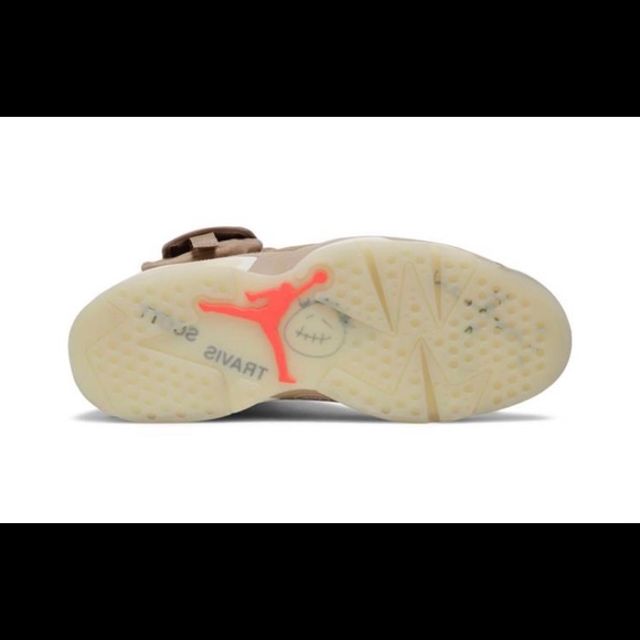 Traviss scott x air Jordan 6 khaki 100% authentic - Picture 2 of 3